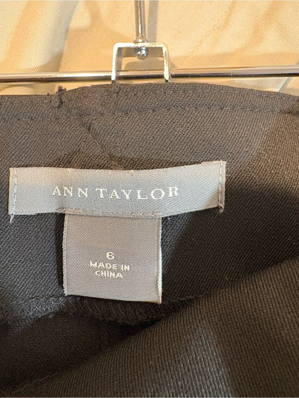 Ann Taylor Black Double-Breasted Midi Pencil Skirt Office Chic career wear - Picture 4 of 4